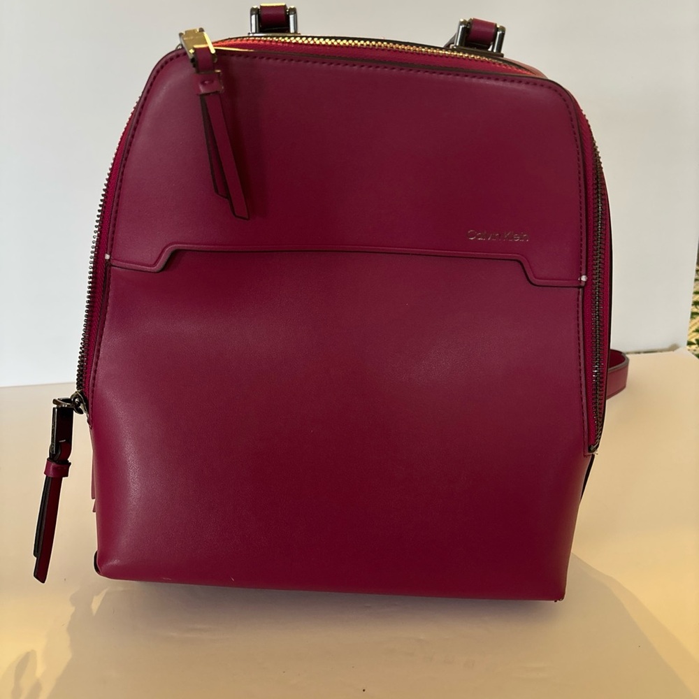 Calvin Klein Red Backpack